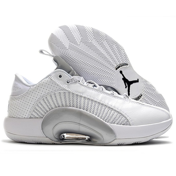 Air Jordan 35 Low White Metallic