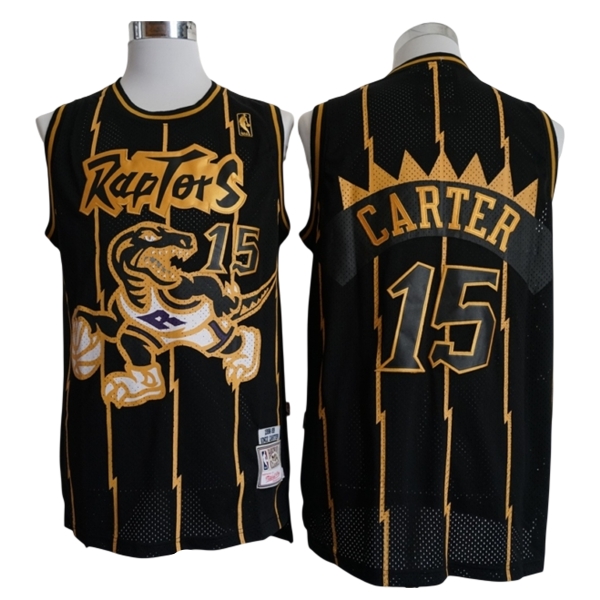 Баскетбольная джерси Vince Carter Toronto Raptors Mitchell & Ness Gold