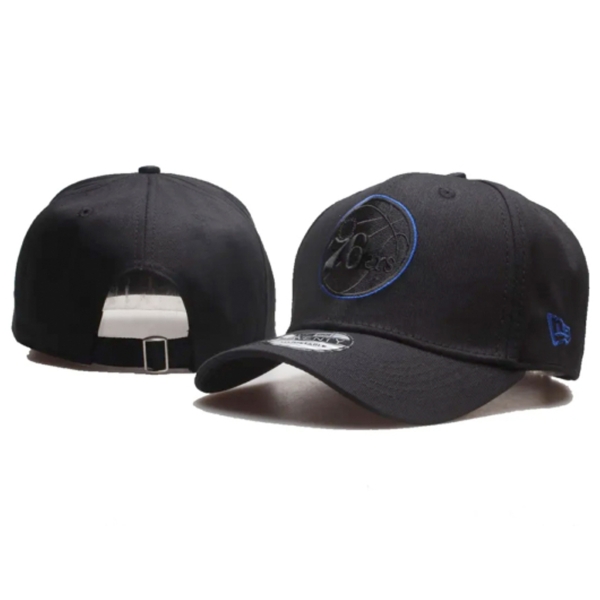 Бейсболка New Era Philadelphia 76ers Black