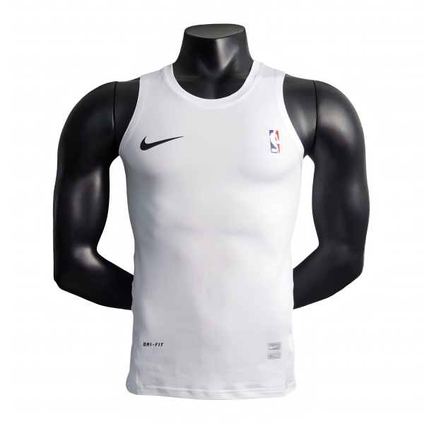 белая спортивная майка Найк НБА