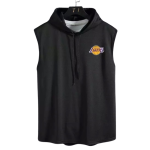 Безрукавка с капюшоном Lakers Black